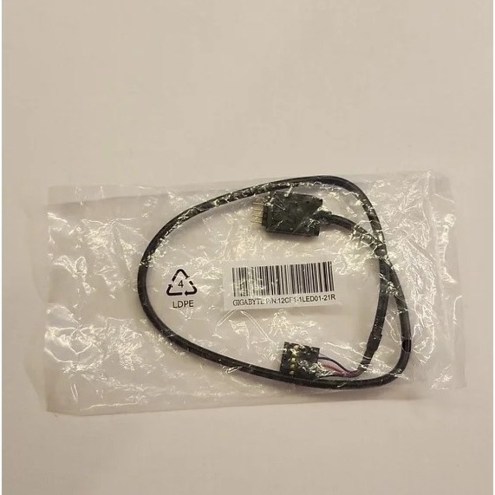GIGABYTE 5pin RGB LED Lighting Strip Extension Cable Cord 12CF1-1LED01-21R